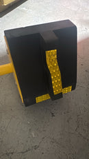 Wheel Chock with Tall Handle and Safety Sign Wheel Chock Aik Chin Hin 