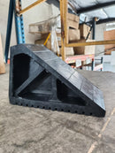 Wheel Choke Or Stopper Black Rubber 27x17x13cm | Model: RWC-9082 Wheel Stopper Aiko 