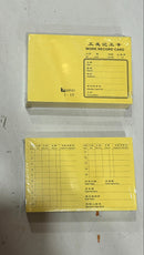 Worker Work Record Time Card Monthly 1-15 | Model : CARD-T1 Aikchinhin 