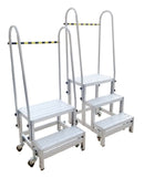 XG Aluminium Climbing Step Stairs Platform Ladder with Retractable Caster Wheels | Model : L-XG259CKD Platform Ladder XG 