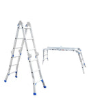 XG Aluminium Multipurpose 4 Fold Ladder B Type (4 x 3,4,5) | Model : L-XG115 4 Fold Ladder XG 