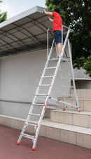 XG Aluminum Extension Platform Ladder | Model: L-XG251A Platform Ladder XG 