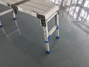 XG Aluminum Folding Adjustable Platform Ladder - Mini with Safety Lock | Model: L-XG238A-MINI Platform Ladder XG 