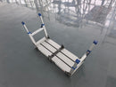 XG Aluminum Folding Adjustable Platform Ladder - Mini with Safety Lock | Model: L-XG238A-MINI Platform Ladder XG 