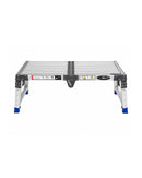 XG Aluminum Folding Adjustable Platform Ladder - Mini with Safety Lock | Model: L-XG238A-MINI Platform Ladder XG 