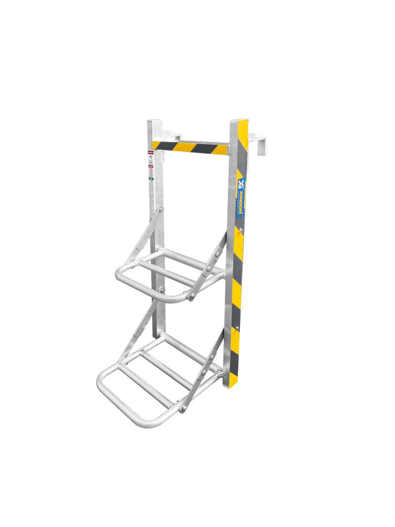 XG Aluminum Lorry Boarding Ladder 2 Step (Type C)