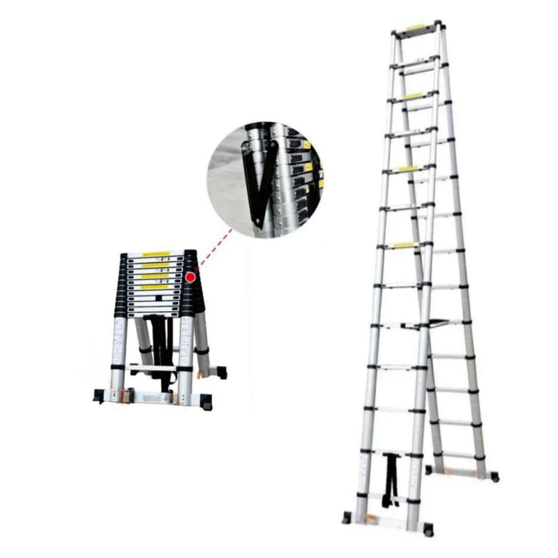 XG Double Side Telescopic Ladder | Model : L-XG130A Telecopic Ladder XG 