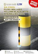XG Fixed Flexi-Bollard Yellow/Black with Spring