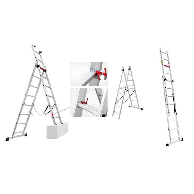 XG Multi Stair Case Ladder - 2*7 Step Model : L-XG116A2-7 Ladder XG 