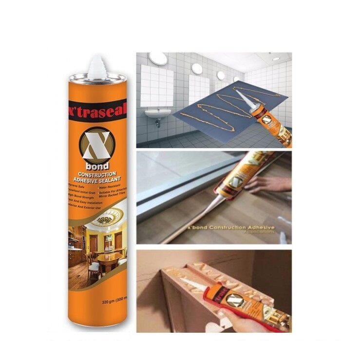 X'traseal X-bond Construction Adhesive Sealant | Model: SIL-MAX-XB Adhesive/Sealant X'Traseal 