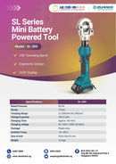 Zupper Battery 18V Crimping Tool 300mm