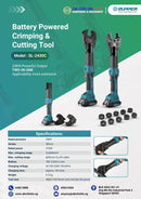 Zupper Battery Powered Crimping & Cutting Tool 18V 24kN C/W Battery And Charger | Model: SL-2430C Crimping and Cutting Tool Zupper 