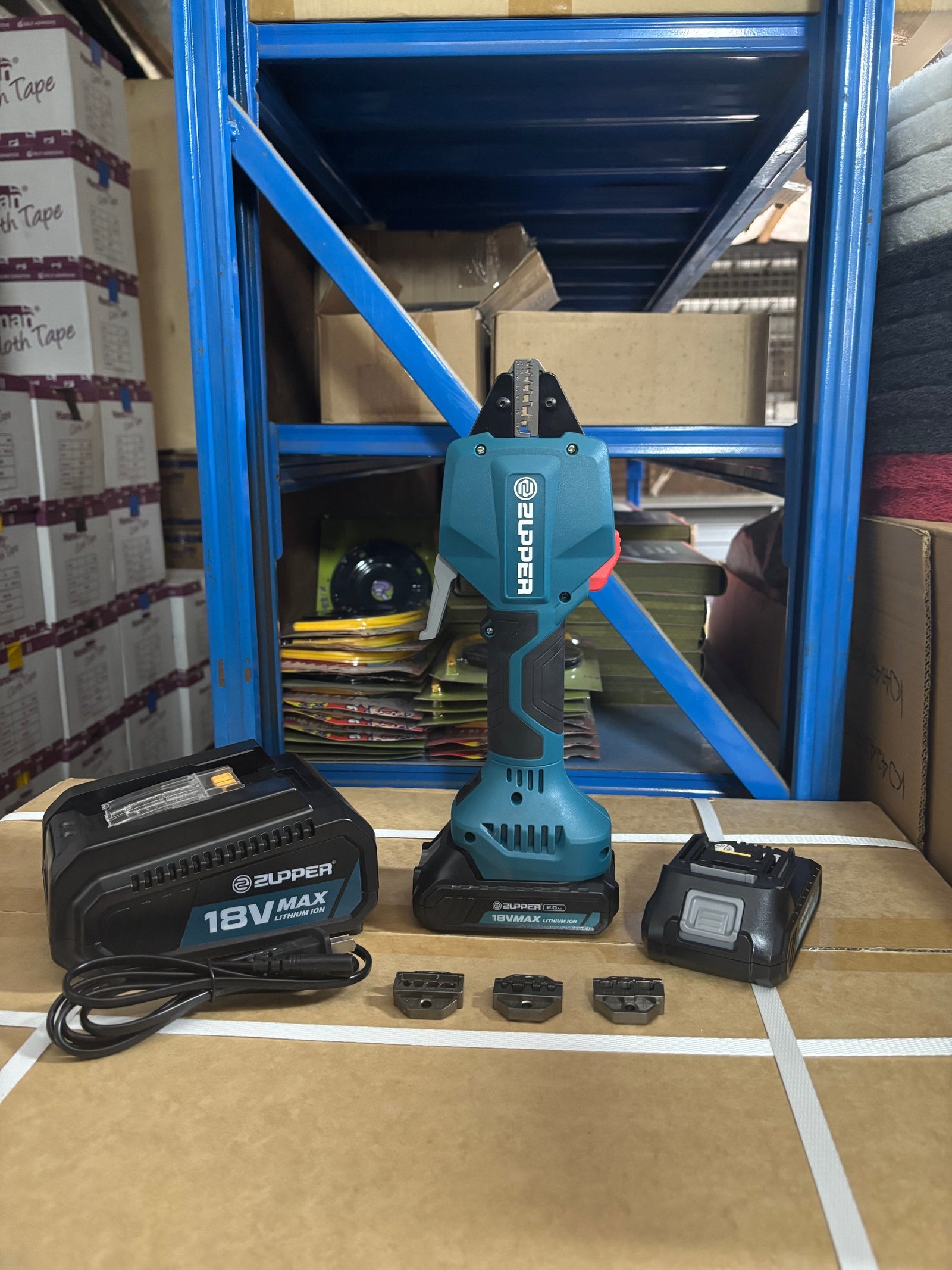 Zupper Electromechanical Crimping Tool 18V 16kN C/W Battery And Charge
