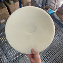 16” Floor Polishing Pad (White) - For Polishing - PAD-C101B-WH Cleaning Accessories Airstrong 