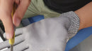 AIKO PU Grey Glove Level 5 Cut (4X43D) | Model : GLOVE-OR-PU-G