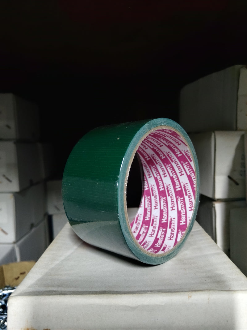 2" Cloth Tape | Colours : Beige, Black, Blue, Brown, Green, Grey, Red, Silver, White, Yellow Cloth Tape Aikchinhin Green 