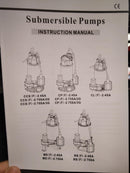 3" MEPCATO Submersible Pump | Model: WP-CP-2.75SA/3G MEPCATO 