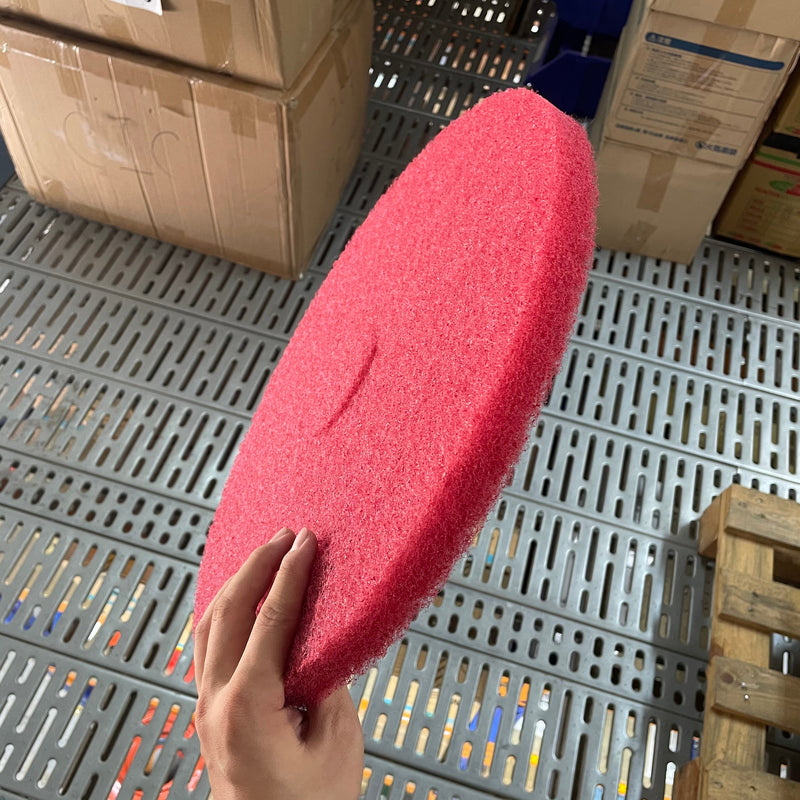 3M 5100 Red Buffer Floor Pad 16" for Light Scrubbing | Model : 3M-5100-16R 3M 