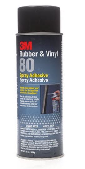 3M Rubber & Vinyl 80 Spray Adhesive | Model : 3M-80 Spray Adhesive 3M 