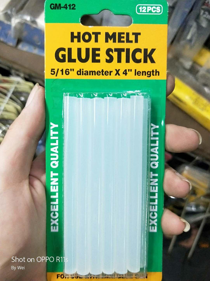 5/16" Mini Glue Stick (Pack of 12 pcs) | Model : GLUE-S025 Glue Stick Aikchinhin 
