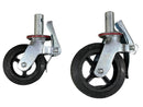 6" / 8" Scaffolding Wheel Black Rubber Aik Chin Hin 