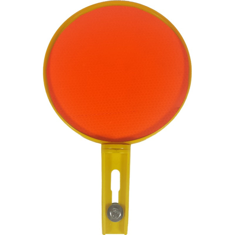 8" Reflective Disc (Orange) | Model : CONE-RD200 Reflective Disc Aiko 