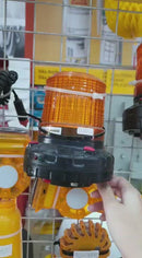 AIKO Yellow LED Warning Light (Revolving Lamp) with Car Plug | Model : RL-7713