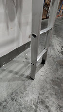 XG ALUMINIUM SINGLE POLE LADDER Model: XG110D, Steps(Feet) : 8', 10', 12'