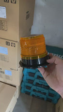 Aiko Yellow 123mm Revolving Lamp (Light) | Solar powered and with Magnetic Base | Model : RL-7699