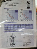 Afectmn 3" 2Hp 1.5Kw 230V Dewatering Pump | Model : FS-315S Submersible Pump Afectmn 