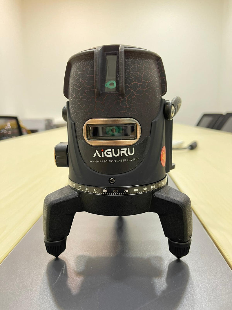 Aiguru Laser Level Green Line 4B1H Comes With Remote | Model : LASER-AGR-LD5150-4B1H Laser Aiguru 