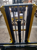 AIKO 1 Ton 2 Meter Wide Leg Manual Hand Stacker Pu Wheel | Model: PT-CTY-EWH1T/2M Hand Stacker Aiko 