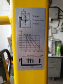 AIKO 1 Ton 2 Meter Wide Leg Manual Hand Stacker Pu Wheel | Model: PT-CTY-EWH1T/2M Hand Stacker Aiko 