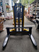 AIKO 1 Ton 2 Meter Wide Leg Manual Hand Stacker Pu Wheel | Model: PT-CTY-EWH1T/2M Hand Stacker Aiko 