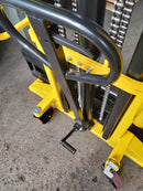 AIKO 1 Ton 2 Meter Wide Leg Manual Hand Stacker Pu Wheel | Model: PT-CTY-EWH1T/2M Hand Stacker Aiko 