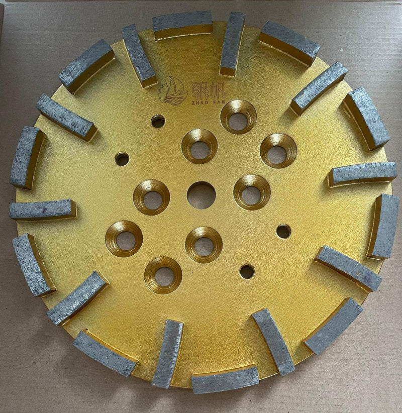 Aiko 10'' 20 Seg Diamond Cup Wheel For ZFG250 Use | Model : DCW-ACW10-20T Diamond Cup Wheel Aiko 