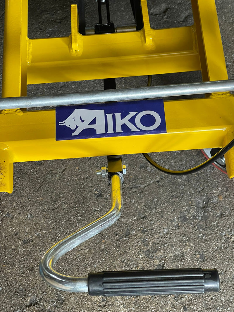 Aiko 1000kg Hydraulic Scissor Table Lift Truck (Height : 1000mm) | Model : PT-WP1000 Trolley Aiko 