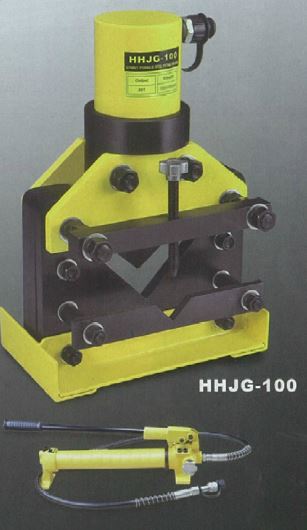 Aiko 100mm Hydraulic Angle Steel Cutter Only | Model : HHJG-100 Angel Steel Cutter Aiko 