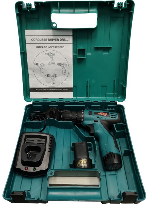Aiko 12V Cordless Drill | Model : STT60320-M1 - Aikchinhin
