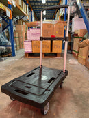 Aiko 150kg PVC Silent Foldable Trolley (Black) | Model : TRL-DL150-SF Trolley Aiko 