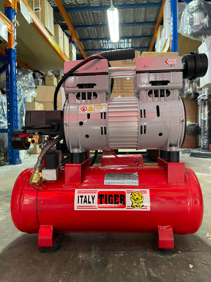 Aiko 1.5Hp 9L Oil-free & Silent Air Compressor (RED) | Model : GDG09-RED Air Compressor Aiko 