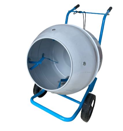 Aiko 160L ,240V Cement Mixer Come with Motor (Blue & White) | Model : CMX-HGJ160E Cement Mixers Aiko 