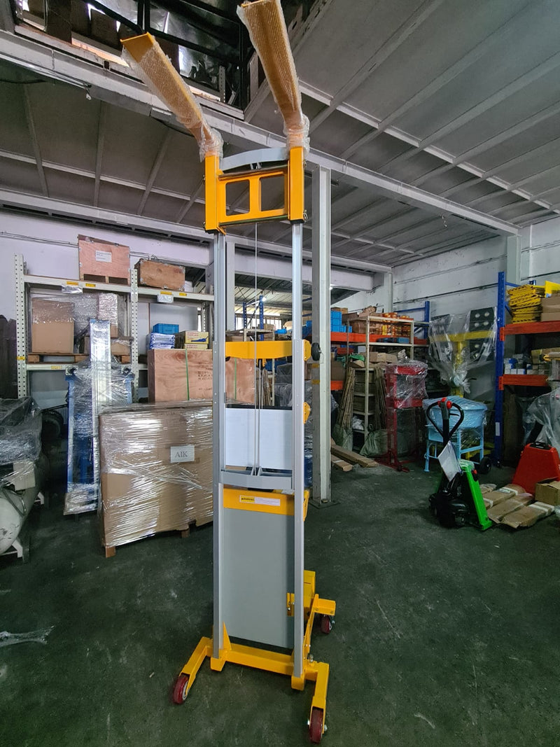 Aiko 181kg 2.5m-3m Aluminum High Lift Stacker With Counter Weight | Model : PT-BC181 Manual Stacker Aiko 