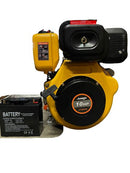 Aiko 186fe 4 Stroke , 3.5 L Engine Complete With Electric Starter | Model : LT-186FE Diesel Engine Aiko 