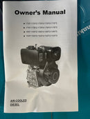 Aiko 186fe 4 Stroke , 3.5 L Engine Complete With Electric Starter | Model : LT-186FE Diesel Engine Aiko 