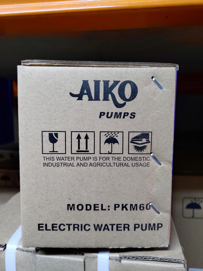 AIKO 1"x1" 0.5HP 240V Centrifugal Water Pump | Model : WP-A-PKM60 Water Pump Centrifugal Aiko 
