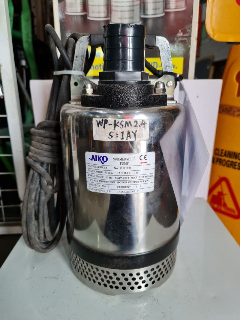 Aiko 2" 1/2HP 0.4KW 230V Submersible Water Pump | Model : WP-KSM2.4 Submersible Pump Aiko 