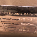 Aiko 2" PT-50 Manual (REX) 1100W 240V | Model : TM-AK-PT50 Threading Machine Aiko 