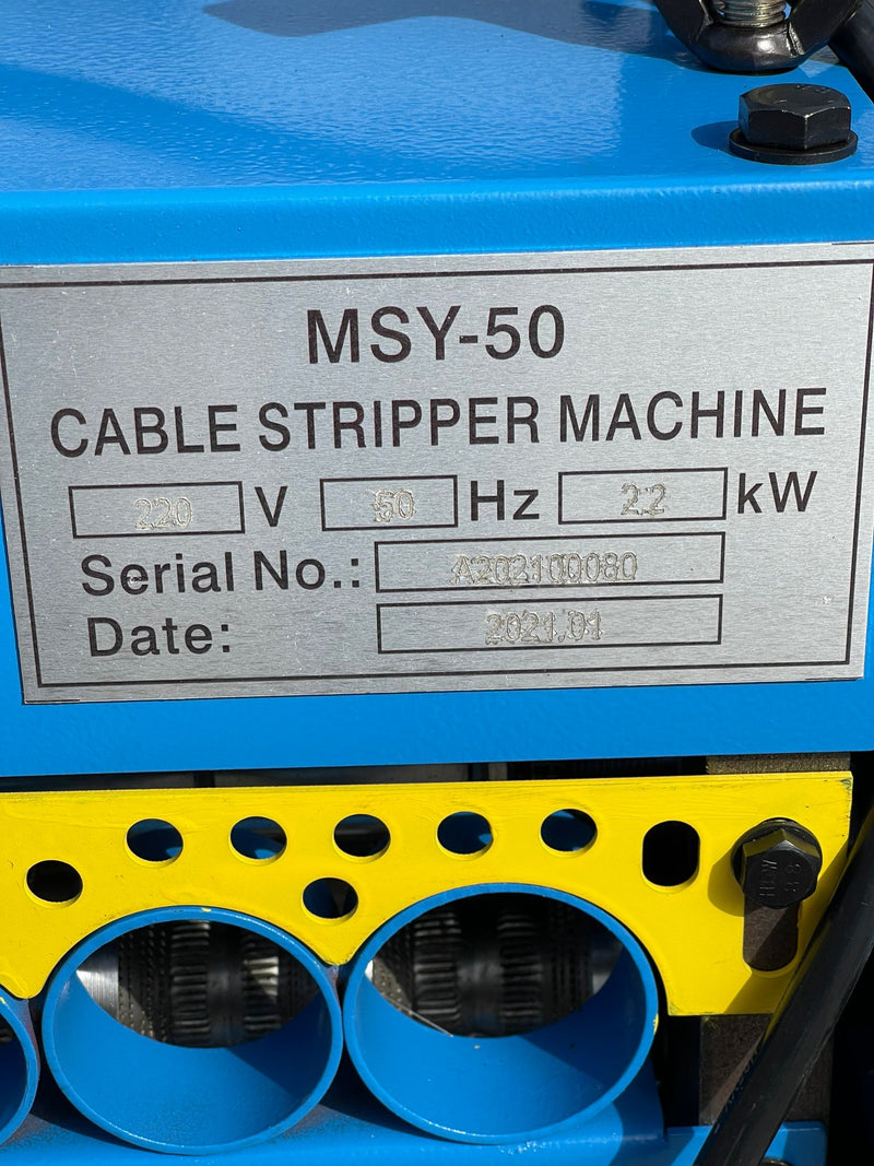 Aiko 220V 50HZ Cable Stripper Machine MSY-50 | Model: MSY-50 Stripper Machine Aiko 