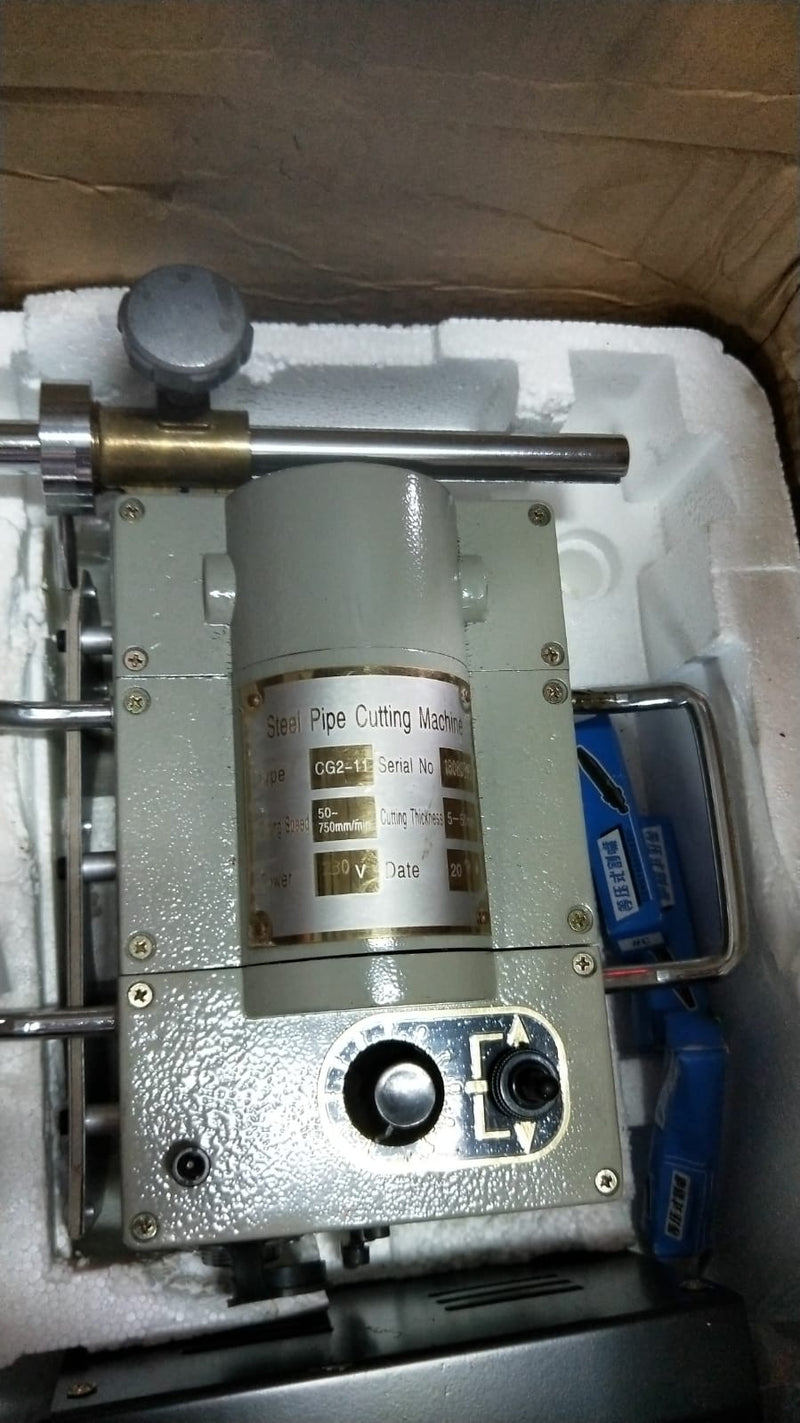 Aiko 230V Steel Pipe Cutting Machine | Model : CG2-11-230-M Gas Cutting Machine Aikchinhin 